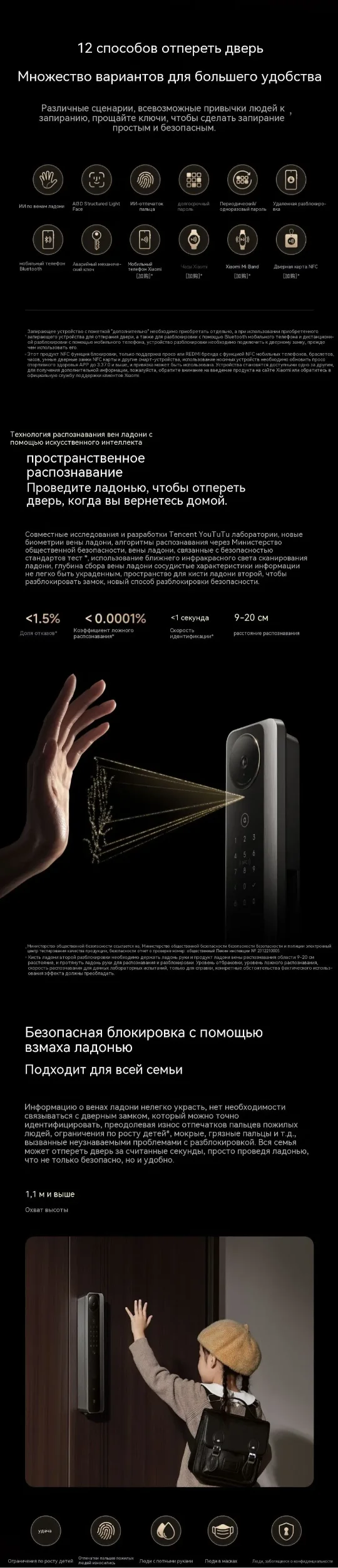 Xiaomi Smart Door Lock M40 Pro (XMZNMS180D) 3.webp